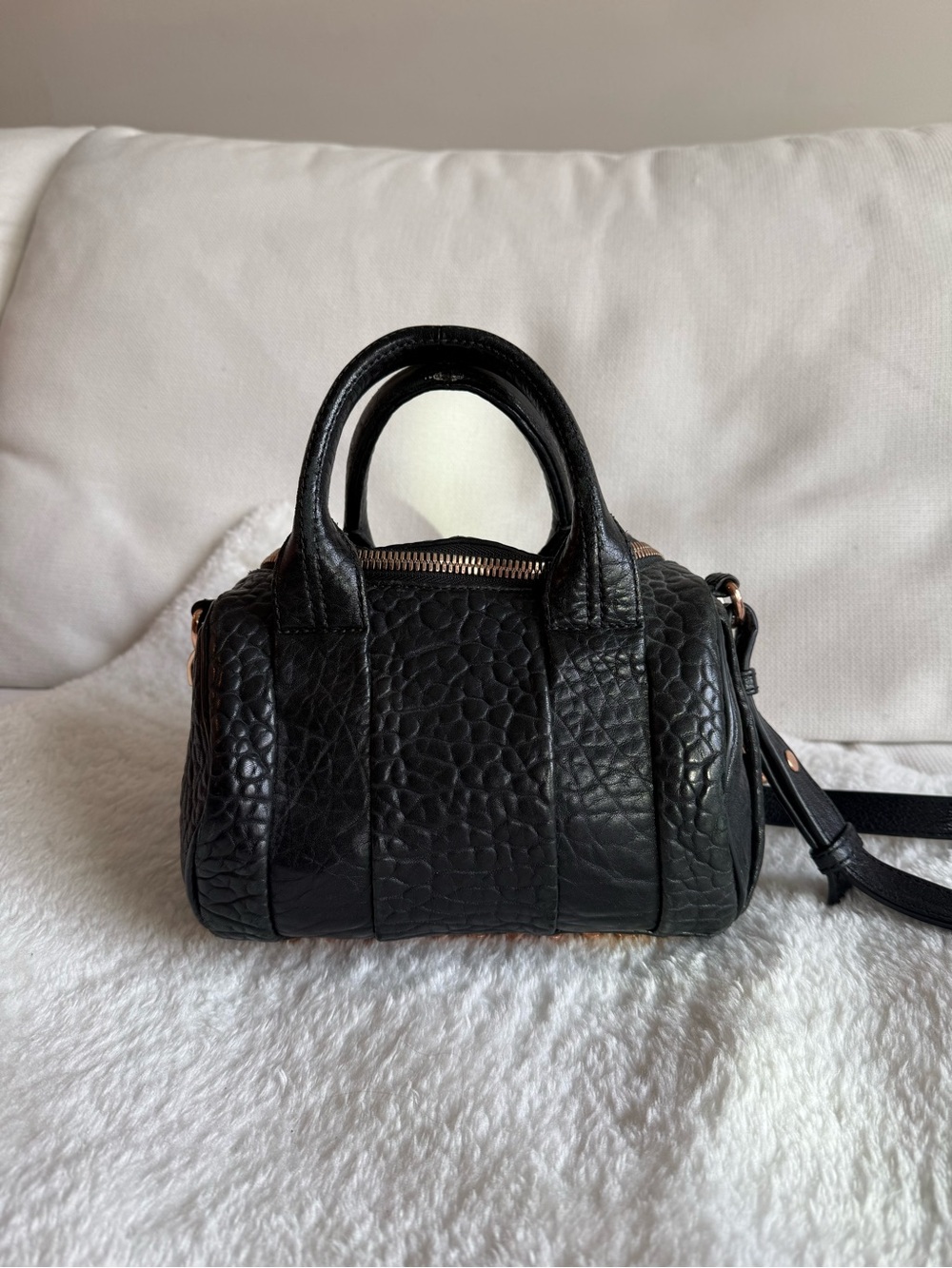 Alexander Wang Mini Rockie - Black & Rosegold